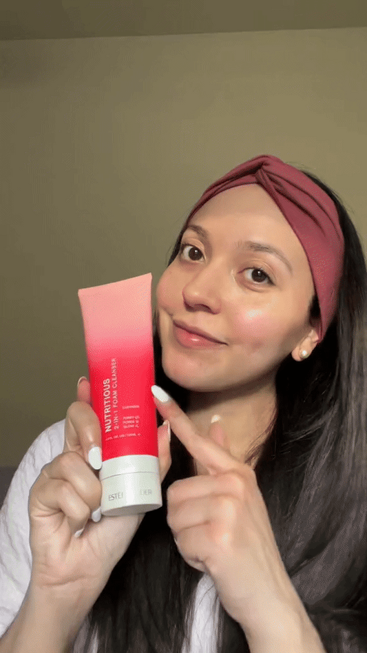 Nutritious 2-in-1 Foam Cleanser – Deep Clean + Glow | SAR 209 (KSA) / AED 180 (UAE) | Free Shipping & COD | Nura Beauty