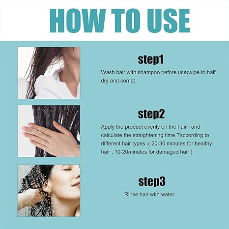 Hair Straightening Cream - Nura Beauty