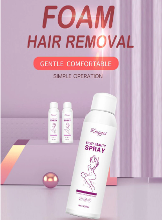 Hair Remover Spray - Silky Beauty - Nura Beauty